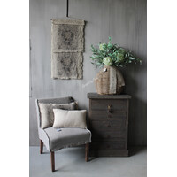 Shabby linnen lint Home made
