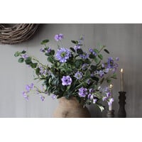 Zijden boeket Green / Purple