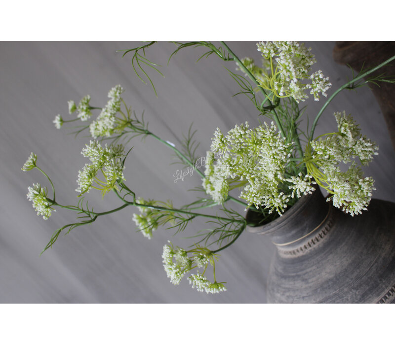 Namaak tak wilde peen 'queen anne lace' 78cm