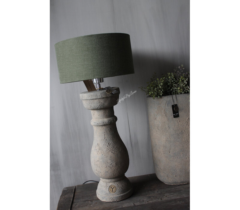 Brynxz baluster lampvoet Rustic 45x16cm
