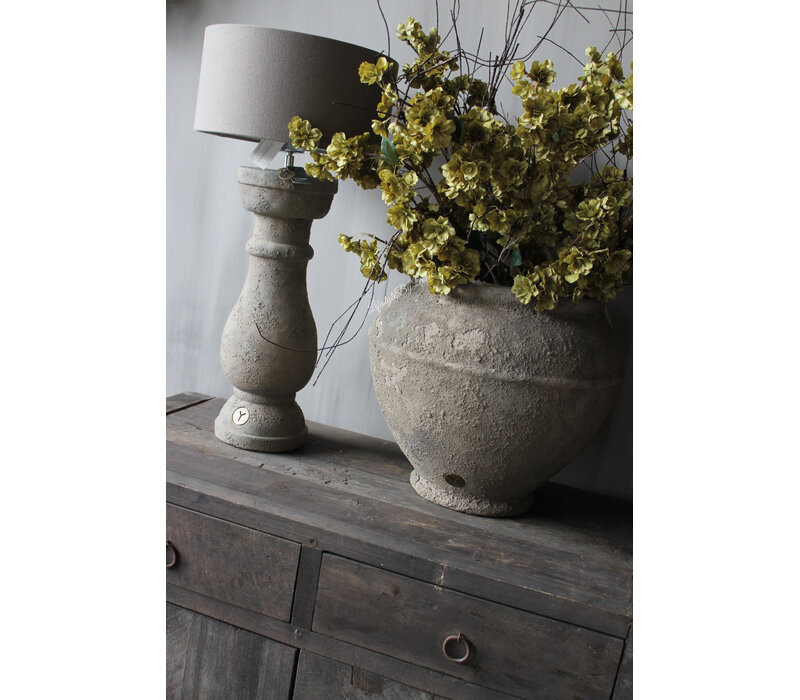 Brynxz baluster lampvoet Rustic 45x16cm