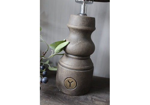 Brynxz Brynxz baluster lampvoet Brown 29x10cm