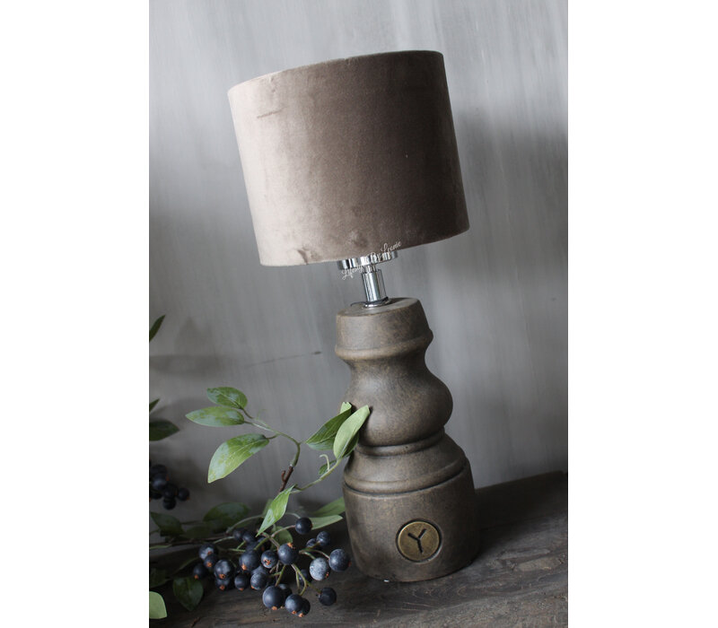 Brynxz baluster lampvoet Brown 29 x 10 cm