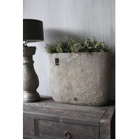 Brynxz ovale pot Rustic 47 x 17 x 40 cm