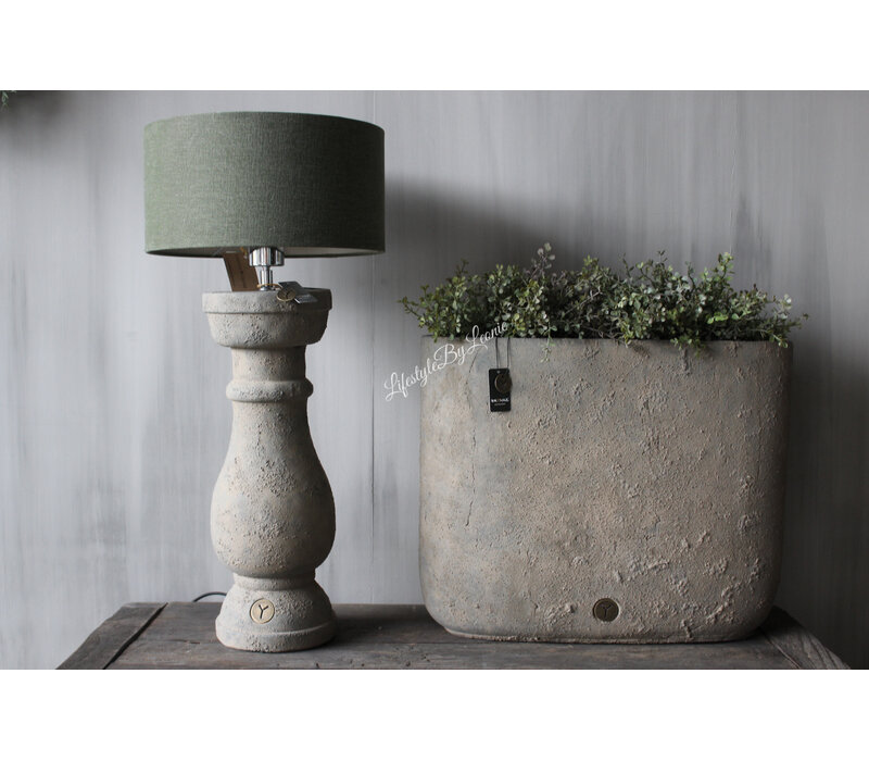 Brynxz ovale pot Rustic 47 x 17 x 40 cm