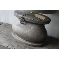 Brynxz ovale lampvoet Brown 30 x 17 x 26 cm