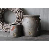 Brynxz set van 2 potten Brown 15 / 26 cm