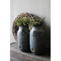 Brynxz hoge smalle vaas Ancient clay 30 x 15 cm