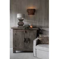Wandlamp schijfjes Roest 40 cm
