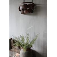 Wandlamp schijfjes Roest 40 cm