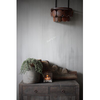 Wandlamp schijfjes Roest 40 cm