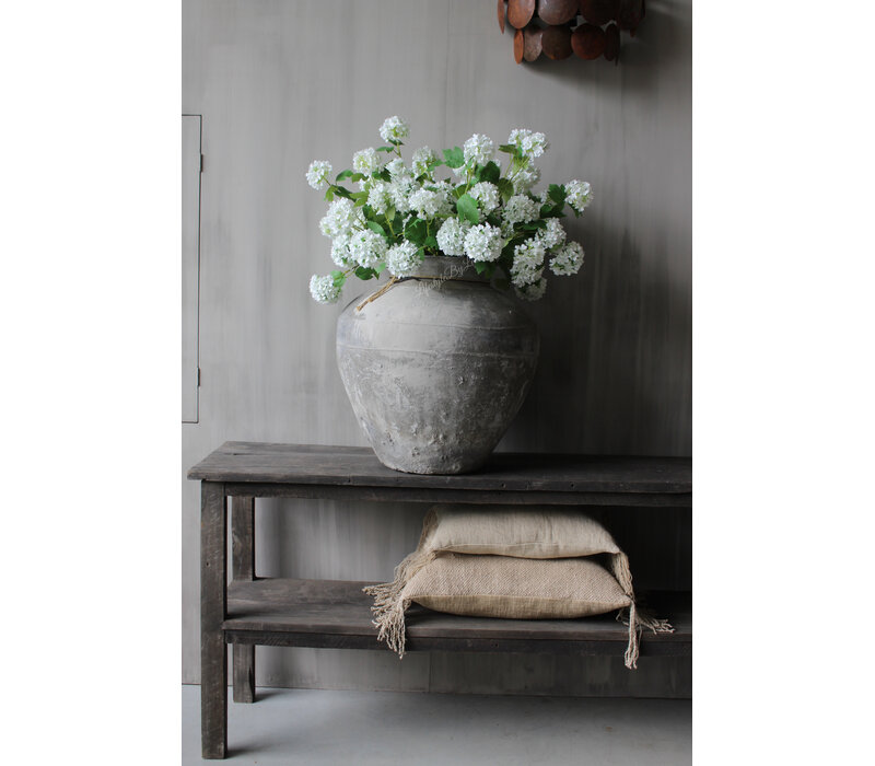 Namaak sneeuwbal tak White 83 cm