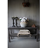 Hoffz Interior Hoffz Interior authentieke Sidetable met plank Old Black