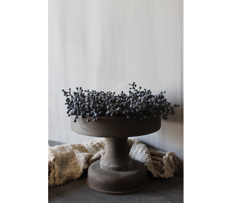 Namaak dadelkrans Black 30 cm