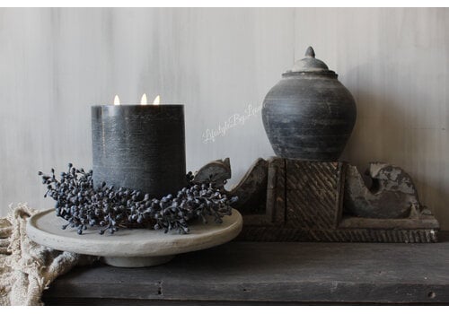 Namaak dadelkrans Black 30 cm