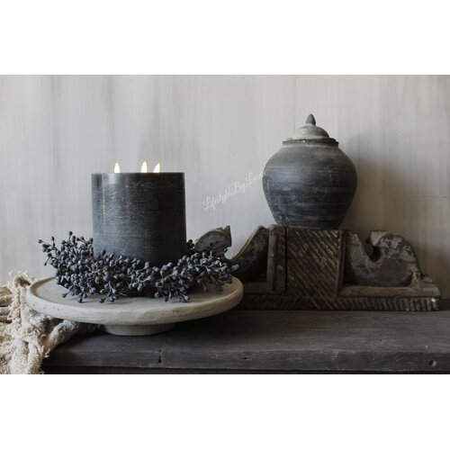 Namaak dadel krans Black 30cm 