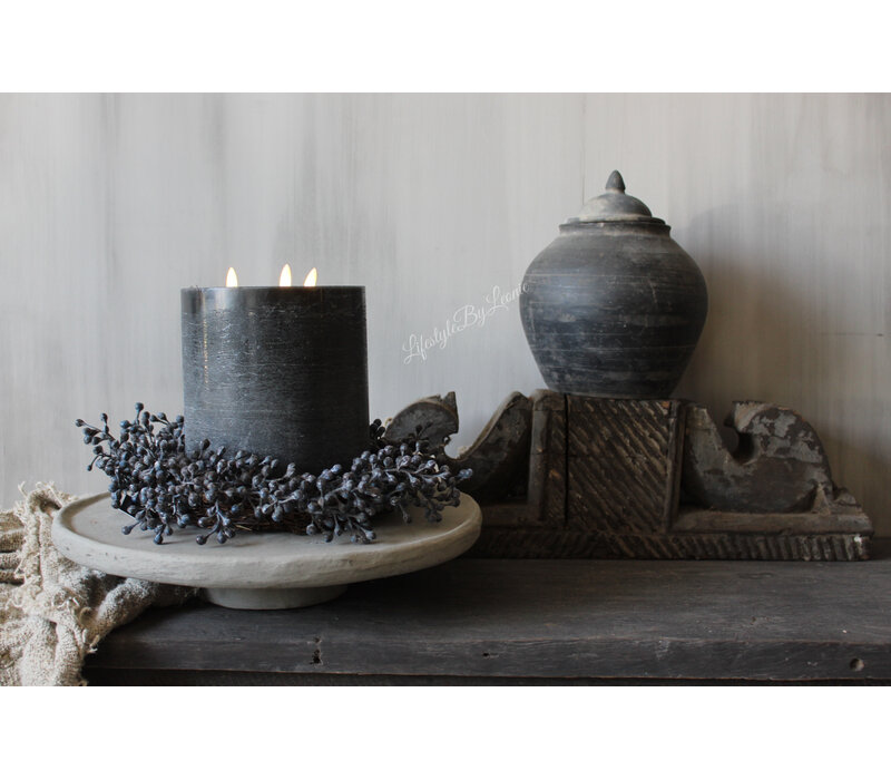 Namaak dadelkrans Black 30 cm