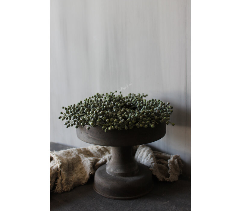 Namaak dadelkrans Groen 30 cm