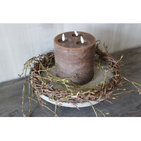 Namaak takkenkrans Betula knop 35 cm
