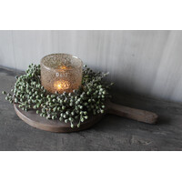 Ronde houten snijplank Indo 36 cm