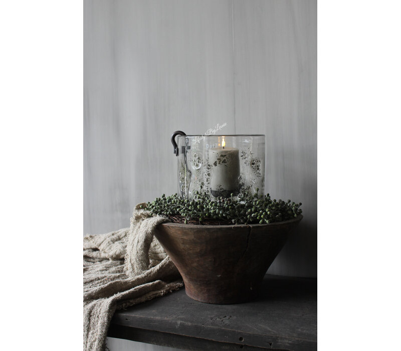 Namaak dadelkrans Green 35 cm
