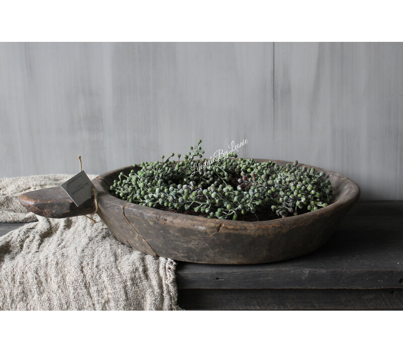 Namaak dadelkrans Green 35 cm