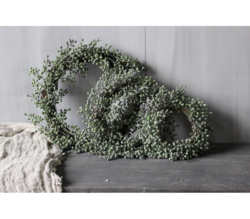 Namaak dadelkrans Green 35 cm