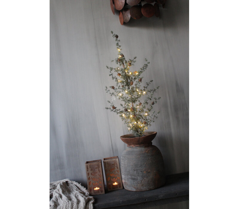 Ceder boom met LED 85 cm