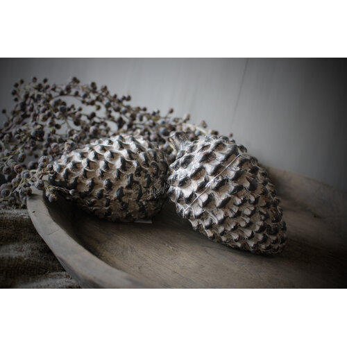 Aardewerk dennenappel 13 cm 