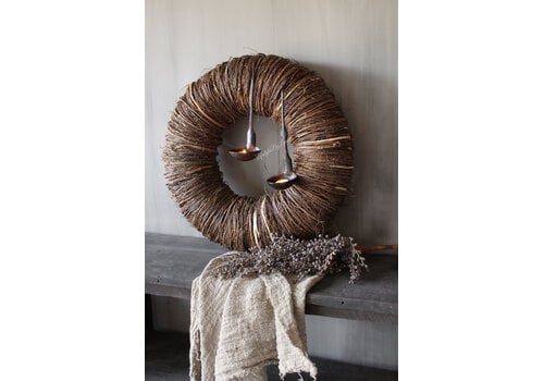 Strakke krans Twig 65 cm