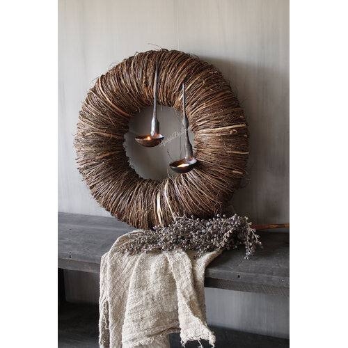 Strakke krans Twig 65 cm 