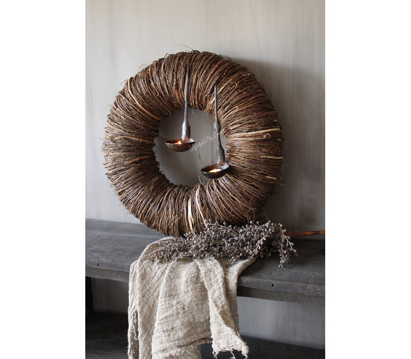 Strakke krans Twig 65 cm