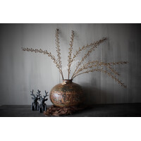Ornament hert Old black 20cm