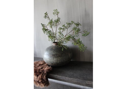 Namaak Rozenbottel tak groen 75 cm
