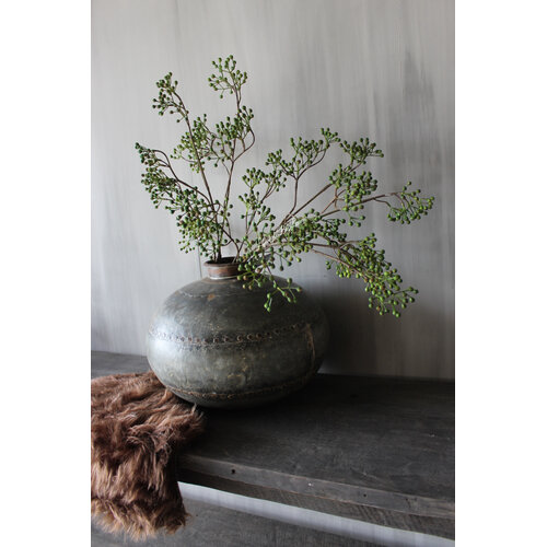 Namaak Rozenbottel tak groen 75 cm 