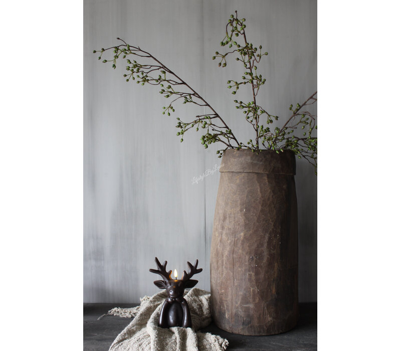Namaak rozenbottel tak Rosa Canina groen 105cm