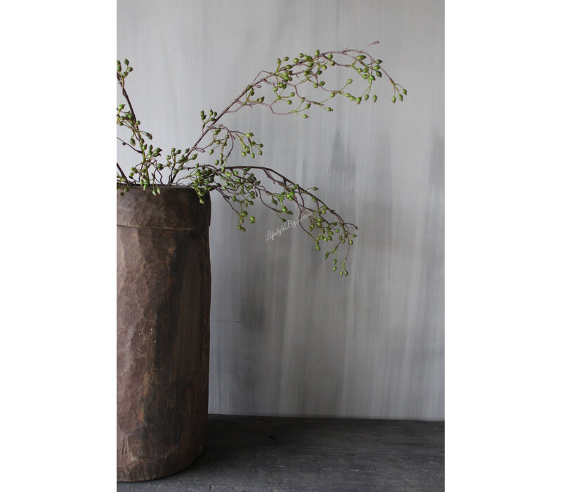 Namaak rozenbottel tak Rosa Canina groen 105cm