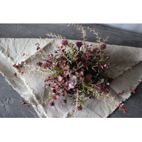 Namaak bos / deco bol Eucalyptus Burgundy 23cm