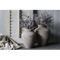 Namaak bosje gedroogde eucalyptus + bes Grey 36cm