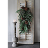 Namaak cedar toef gemixt groen 80cm