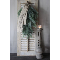 Namaak lange cedar toef met dennenappeltjes 70cm