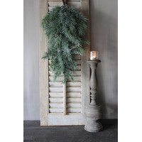 Namaak lange cedar toef met dennenappeltjes 70cm
