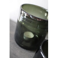 DUTZ windlicht Conic black 9 x 8 cm