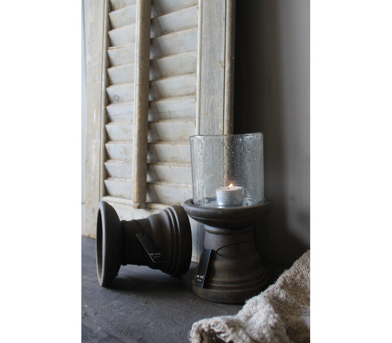 Brynxz baluster Brown 13x13cm