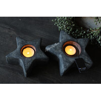 Brynxz set waxine sterren Ancient clay 18 en 14cm