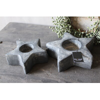 Brynxz set waxine sterren Ancient clay 18 en 14cm