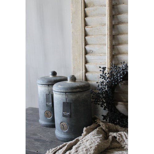 Brynxz pot met deksel Ancient clay 24x14cm 