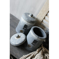 Brynxz pot met deksel Ancient clay 24x14cm