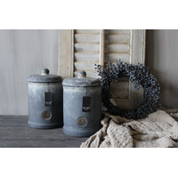 Brynxz pot met deksel Ancient clay 24x14cm