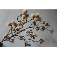 Namaak fluffy acorn tak Brown 87cm